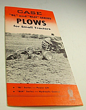 1950s? Case Tractor Plows Sales Brochure