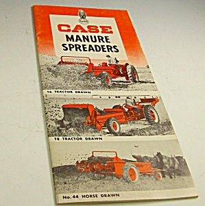 1950s? Case Tractor Manure Spreaders Brochure