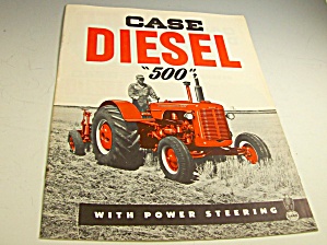 Case Diesel Farm Tractor 500 Series Brochure