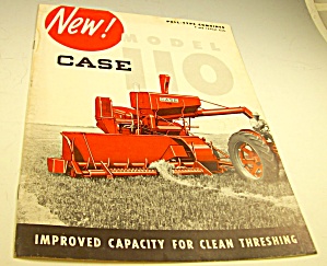 Case Tractor Pull Type Combine Brochure-original