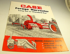 Case Tractor Forage Harvester C2 Brochure-original
