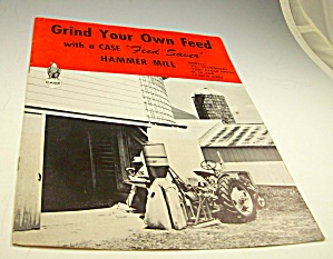 1953?case Farm Tractor Hammer Mill Dealer Brochure