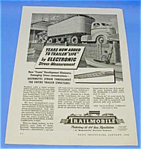 1946 Trailmobile Truck Magazine Ad