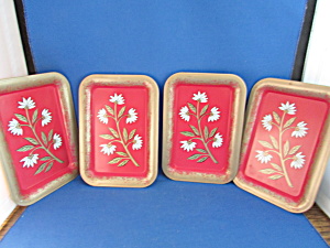 Painted Tin Tip Trays