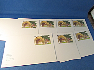 Eight Stanford Centennial Blank Post Cards