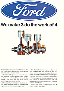 Ford Tractor Engine Ad Ad0385
