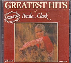 Petua Clark Greatest Hits Cd 16 Songs Cd0072